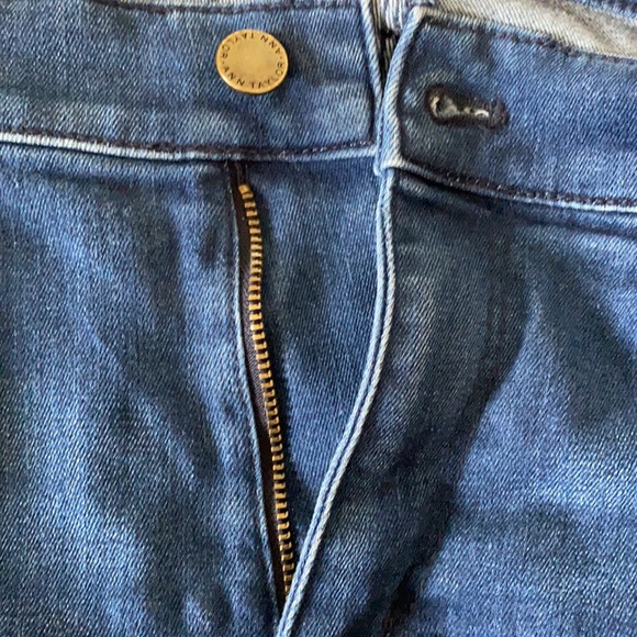 Ann Taylor skinny blue denim jeans size 8 high waisted - Picture 8 of 9